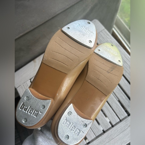 🌖 balera tap shoes tan size 4.0A medium style B60 - Picture 8 of 9